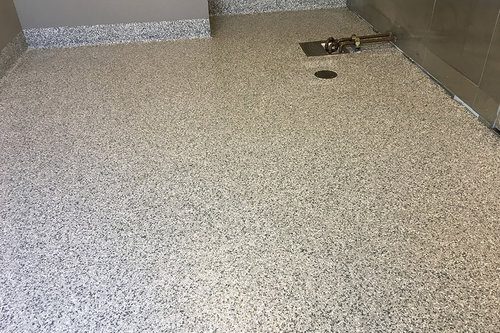 Commercial floor, chip system — Commercial — photo 4