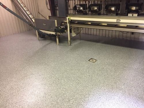 Commercial floor, chip system — Commercial — photo 8