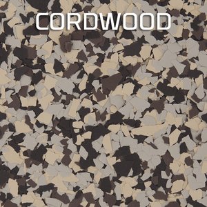 Cordwood chip blend swatch