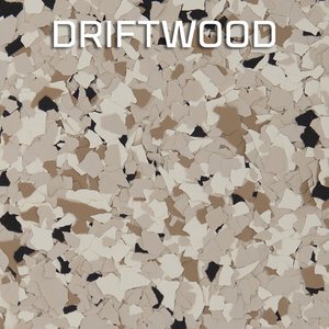 Driftwood chip blend swatch