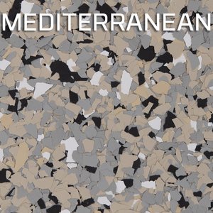 Mediterranean chip blend swatch