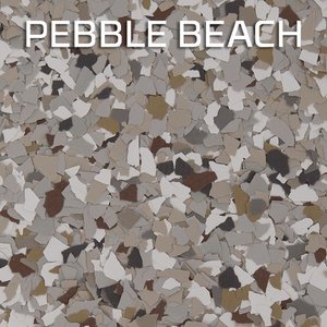 Pebble Beach chip blend swatch