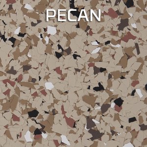 Pecan chip blend swatch