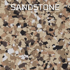 Sandstone chip blend swatch